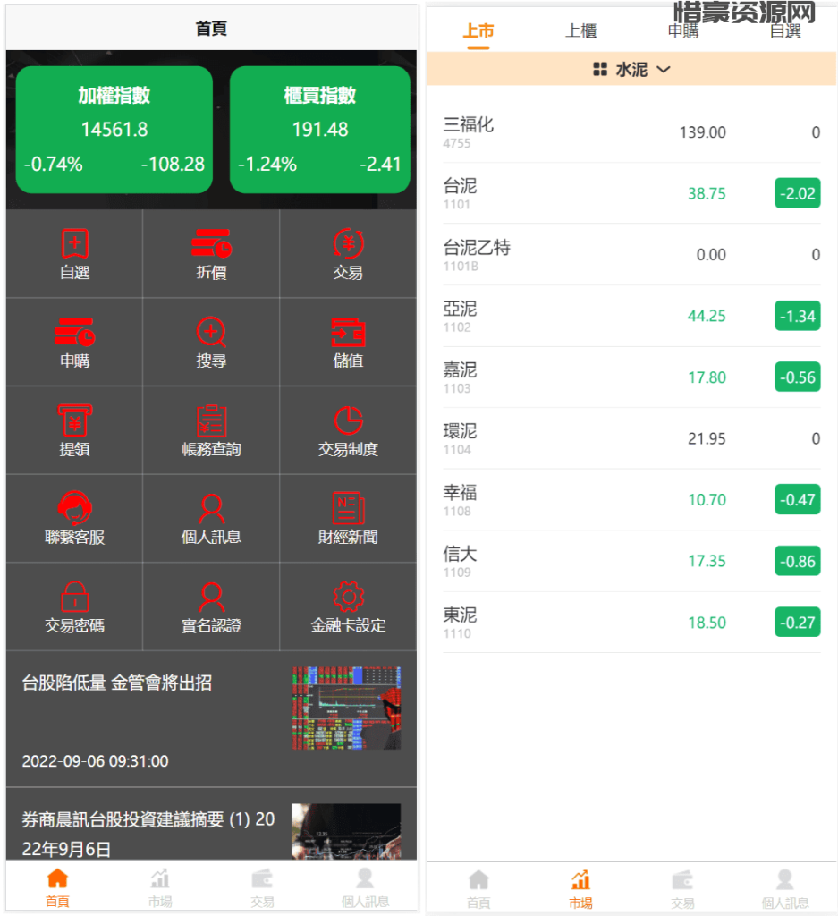 图片[2]-台股平台源码新股申购/折扣申购/计划任务/带前端uniapp源码-惜豪资源网