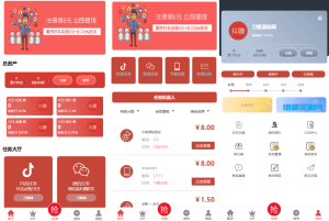 抖音在线点赞任务发布接单运营平台PHP网站源码 多个支付通道+分级会员制度-惜豪资源网