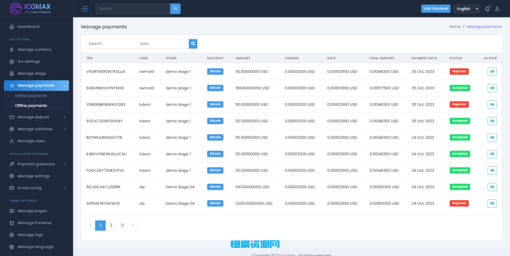 图片[4]-区块链虚拟币代币销售拍卖平台,加密货币全方位数字资产交易平台-惜豪资源网